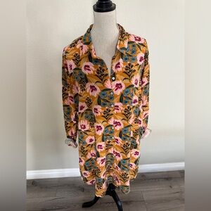 NATURAL LIFE Floral Dress - Yellow, Pink, Blue